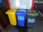 Mülltrennung im Skigebiet Civetta