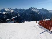 Start der Walmendingerhorn-Abfahrt