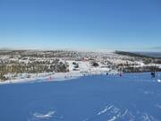 Skigebietsteil Högfjället in Sälen