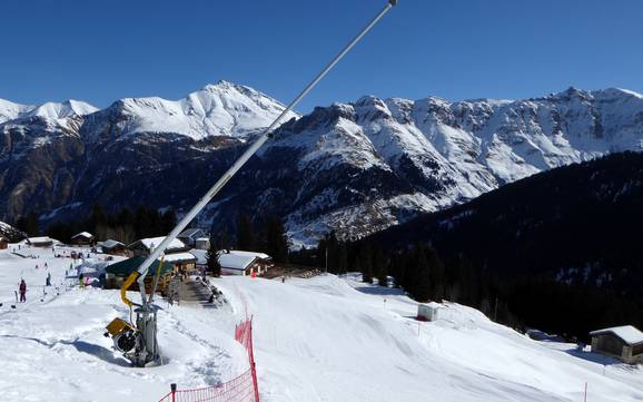 Schneesicherheit Adula-Alpen – Schneesicherheit Vals – Dachberg