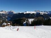 Blick von Pra Martin auf Ciampedie