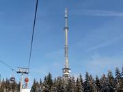 Auffahrt zum Ochsenkopf