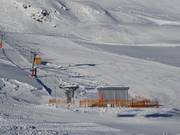 Blick zum Übungshang am Schmuggi Luggi Tellerlift