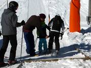 Aufmerksames Personal an den Schleppliften