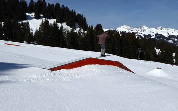 Snowparks Gstaad – Snowpark Rinderberg/Saanerslochgrat/Horneggli – Zweisimmen/Saanenmöser/Schönried/St. Stephan
