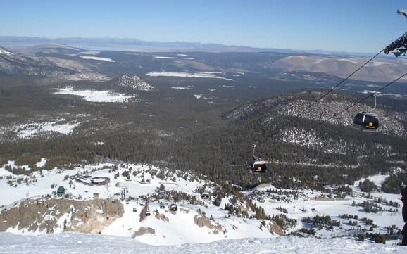 Höchstes Skigebiet an den Mammoth Lakes – Skigebiet Mammoth Mountain