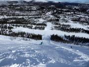 Schwere Piste Väggen in Hundfjället