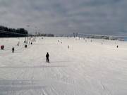 Leichte und breite Piste