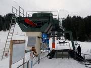 TS du Radaz - 4er Sesselbahn fix geklemmt