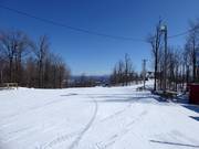 Start der leichten Pisten am Mont Spruce