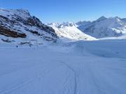 Mittelschwere Abfahrt Brunnenkogel