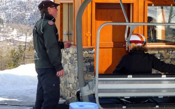 Vallée de la Tinée: Freundlichkeit der Skigebiete – Freundlichkeit Auron (Saint-Etienne-de-Tinée)