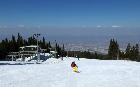 Skifahren bei Sofia (София)