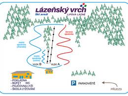 Skigebiet Lázeňský vrch – Lipová Lázně