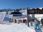 Zeledria - 4er Hochgeschwindigkeits-Sesselbahn (kuppelbar)