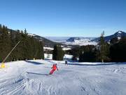 Abfahrt Märchenwiese - längste Piste im Skigebiet