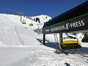 Frühmesser X-press - 6er Hochgeschwindigkeits-Sesselbahn (kuppelbar) mit Abdeckhauben