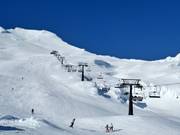 High Noon, die höchste Sesselbahn in Neuseeland im Skigebiet Tūroa