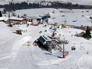 Mittelstation der Alpspitz-Kombibahnen