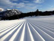 Perfekte Pistenpräparierung im Skigebiet Wildhaus