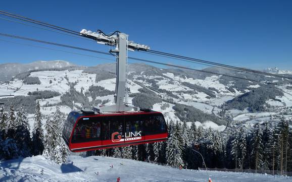 Größtes Skigebiet im Bezirk Sankt Johann im Pongau – Skigebiet Snow Space Salzburg – Flachau/Wagrain/St. Johann-Alpendorf