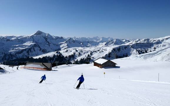Skifahren im Bregenzerwaldgebirge