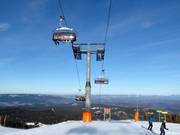 Ogorjelica I - 6er Hochgeschwindigkeits-Sesselbahn (kuppelbar) mit Abdeckhauben