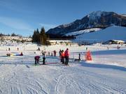 Föderband der Skischule