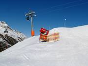 Schneekanone in Obergurgl