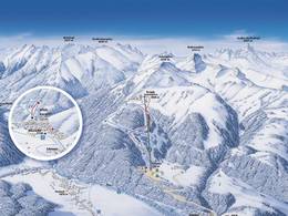 Pistenplan Jöchelspitze – Bach