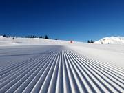 Sehr gute Pistenpräparierung