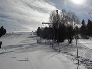 Blick über den Hang Haidmühle