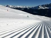 Sehr gute Pistenpräparierung