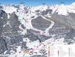 Pistenplan vom Skigebiet Ladurns