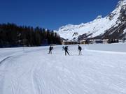 Loipe an der Talstation Furtschellas