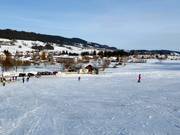 Piste im Talbereich