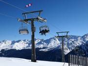 Alblittbahn - 4er Hochgeschwindigkeits-Sesselbahn (kuppelbar) mit Abdeckhauben