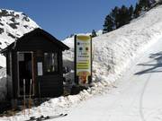 Informationen am Lift