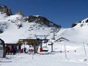 Du Col - 4er Sesselbahn fix geklemmt