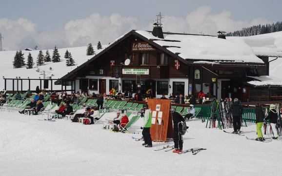 Hütten, Bergrestaurants  Beaufortain – Bergrestaurants, Hütten Espace Diamant – Les Saisies/Notre-Dame-de-Bellecombe/Praz sur Arly/Flumet/Crest-Voland