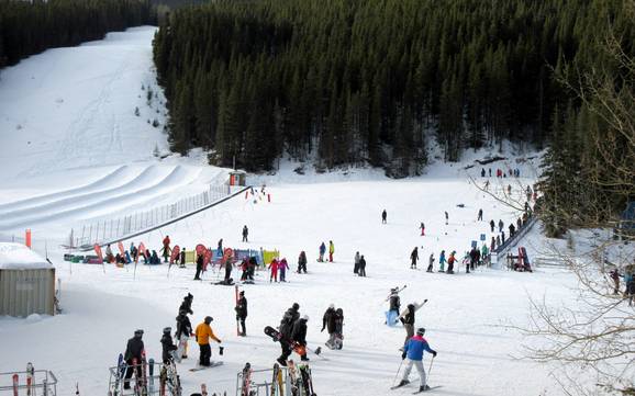 Skigebiete für Anfänger in der Kananaskis Range – Anfänger Nakiska