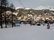 Leichte Piste an der Doppelsesselbahn Carjöl