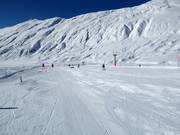 Breiter Übungshang am Stafellift