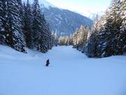 Mittelschwere Piste Langried