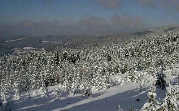 Bestes Skigebiet in der Pilsner Region (Plzeňský kraj) – Testbericht Špičák