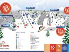 Pistenplan Mont Ti-Basse – Baie-Comeau