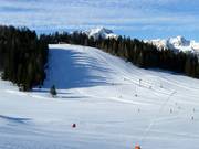 Blick auf die Pisten am Sonnkogel