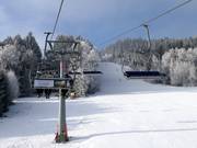 Střecha - 4er Sesselbahn fix geklemmt