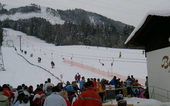 Skifahren bei Wertach