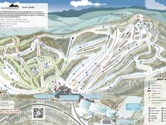 Pistenplan Catamount